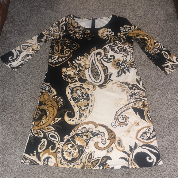 Soft Surroundings Clotilde Ponte Knit Dress Size Small Women’s EUC - Picture 8 of 11